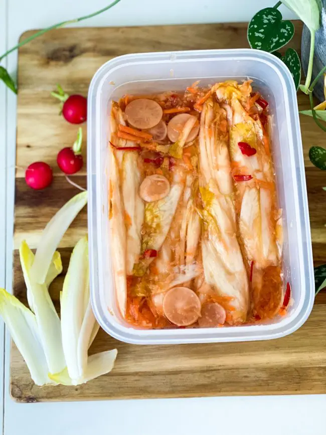 zelf polderkimchi maken met witlof © bettyskitchen.nl