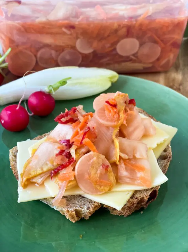 zelf polderkimchi maken met witlof © bettyskitchen.nl