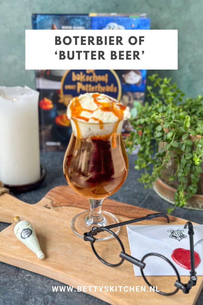 recept boterbier of butter beer harry potter maken