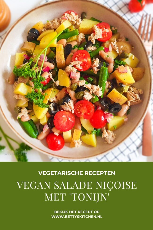 recept vegan salade nicoise © bettyskitchen.nl