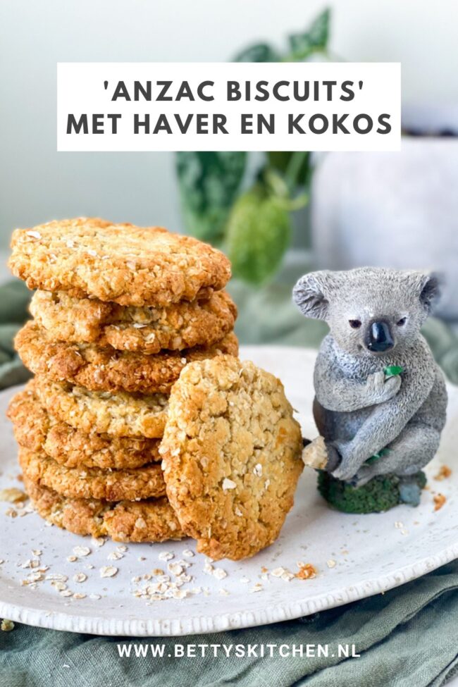 recept australische haverkoeken anzac biscuits © bettyskitchen.nl