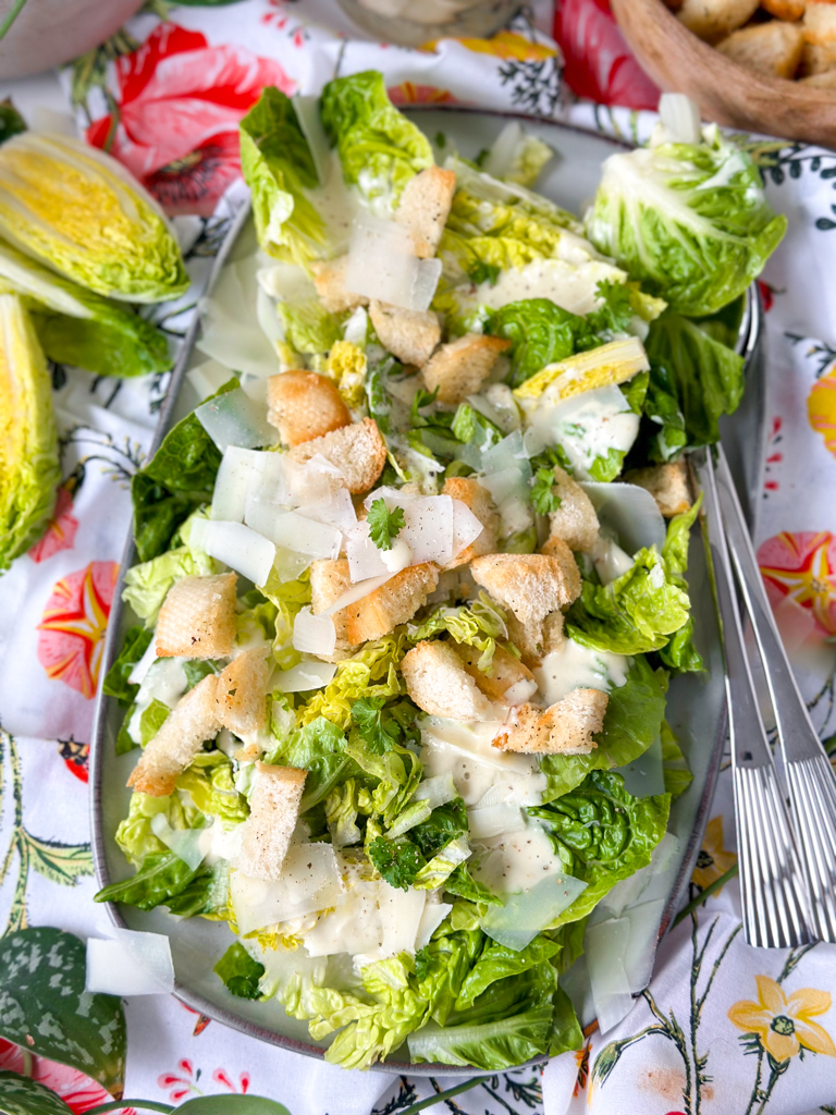 Caesar Salade Dressing maken Recept Betty's Kitchen