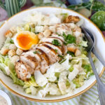 recept caesar salade met kip