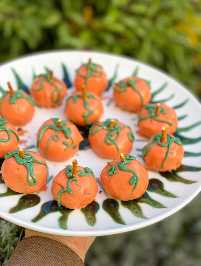 recept pumpkin spice balls met Speculoos © bettyskitchen.nl