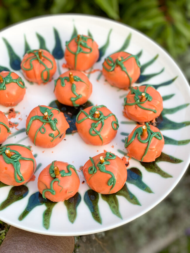 recept pumpkin spice balls met Speculoos © bettyskitchen.nl