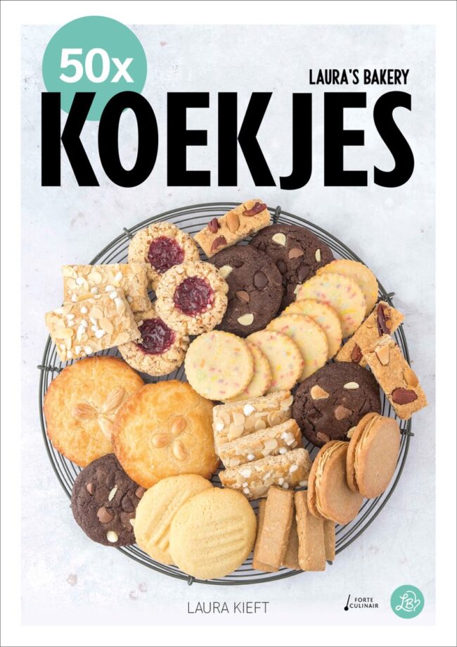 50x koekjes bakboek laura's bakery kookboek