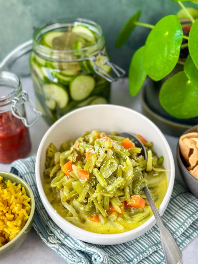recept buncis lodeh snijbonen in kokosmelk afgekookt @ bettyskitchen.nl