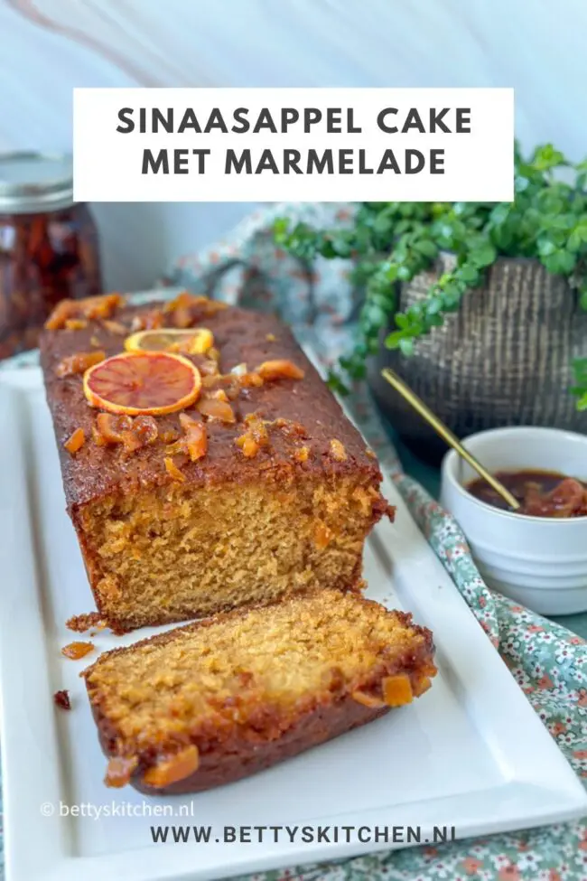 recept sinaasappel cake met marmelade © bettyskitchen.nl
