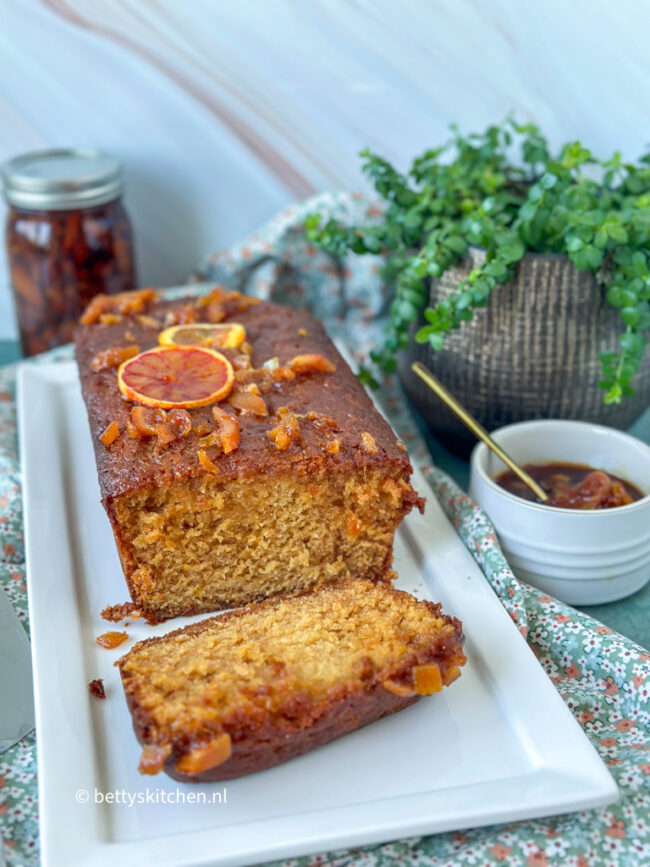 recept sinaasappel cake met marmelade © bettyskitchen.nl
