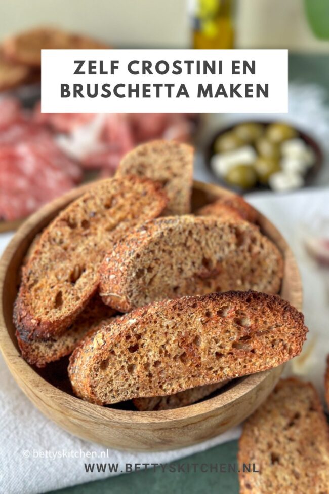 recept zelf crostini en bruschetta maken © bettyskitchen.nl