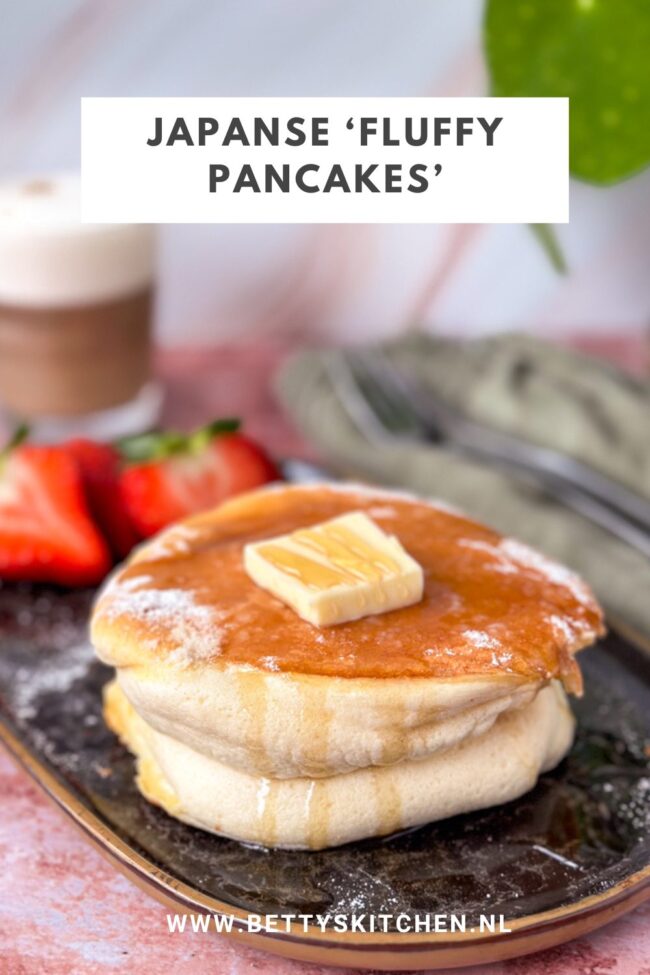 recept japanse fluffy pancakes © bettyskitchen.nl