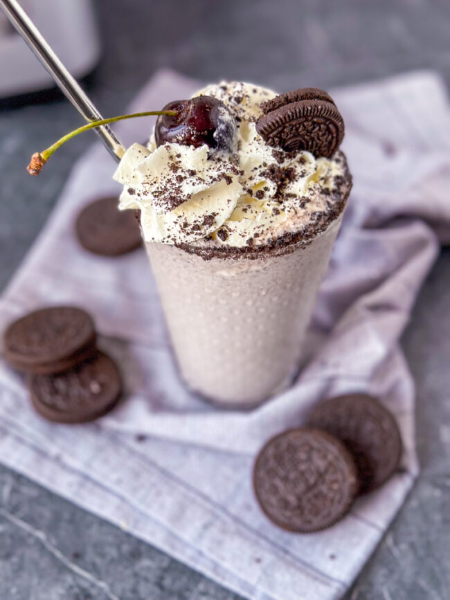 recept Oreo Milkshake maken © bettyskitchen.nl