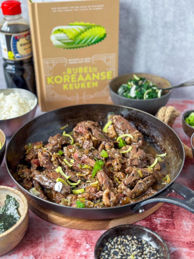 Bulgogi Koreaans rundvlees - uit de Bijbel van de Koreaanse keuken