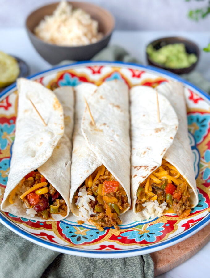 recept burrito met gehakt en rijst © bettyskitchen.nl