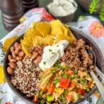 recept tex-mex burrito bowl met gehakt en quinoa © bettyskitchen.nl