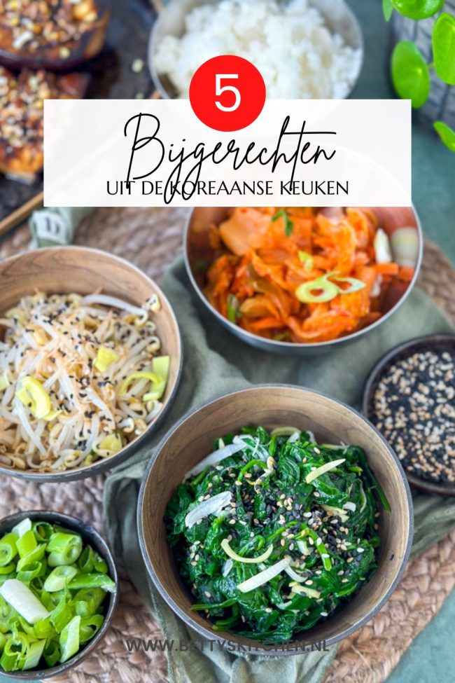 5x koreaanse bijgerechten banchan © bettyskitchen.nl