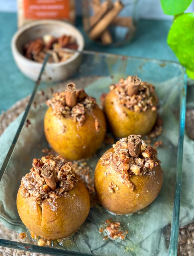 recept gevulde appels uit de oven met granola © bettyskitchen.nl