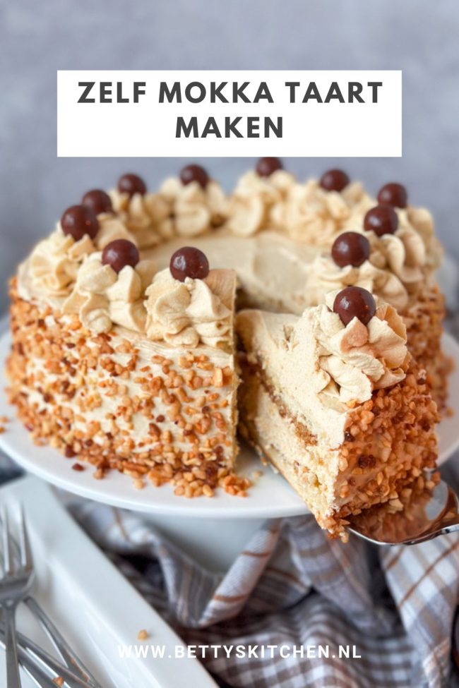 recept mokka taart maken © bettyskitchen.nl