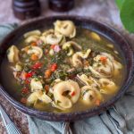 recept heldere minestroe met tortellini en spek blokjes © bettyskitchen.nl