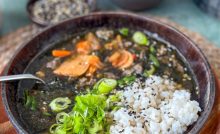 recept koreaanse zeewiersoep met vlees en rijst © bettyskitchen.nl