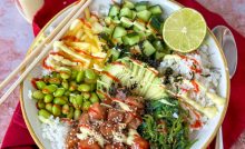 recept Poké bowl met Zalm en Zeewier © bettyskitchen.nl