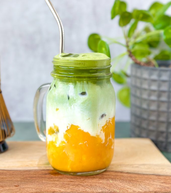 recept mango matcha iced latte © bettyskitchen.nl