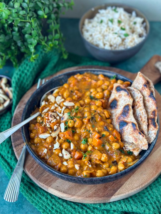 Vegetarische Korma met Kikkererwten | Recept | Betty's Kitchen Vegetarische Korma met Kikkererwten | Recept | Betty's Kitchen