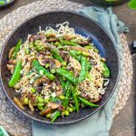recept bonen en paddenstoelen in teriyaki saus © bettyskitchen.nl
