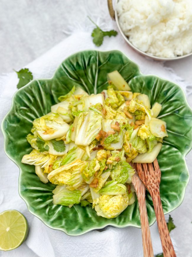 recept thaise kool uit de wok met knoflook © bettyskitchen.nl