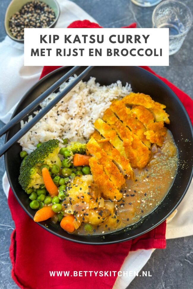 recept japanse kip katsu curry met rijst © bettyskitchen.nl