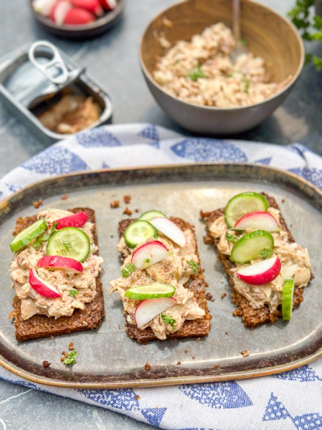 recept makreelsalade voor op brood © bettyskitchen.nl