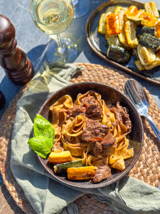 recept kippenlevertjes met pasta © bettyskitchen.nl