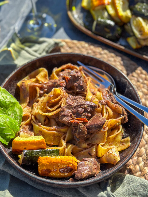 recept kippenlevertjes met pasta © bettyskitchen.nl