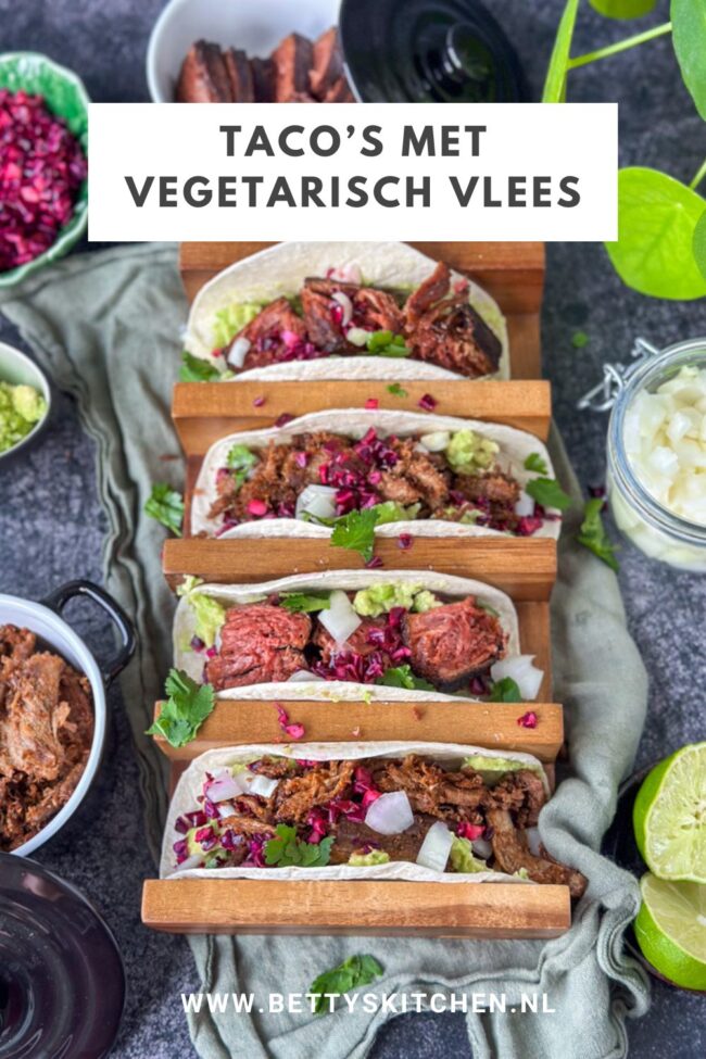 recept taco's met vegetarisch vlees van redefine meat © bettyskitchen.nl