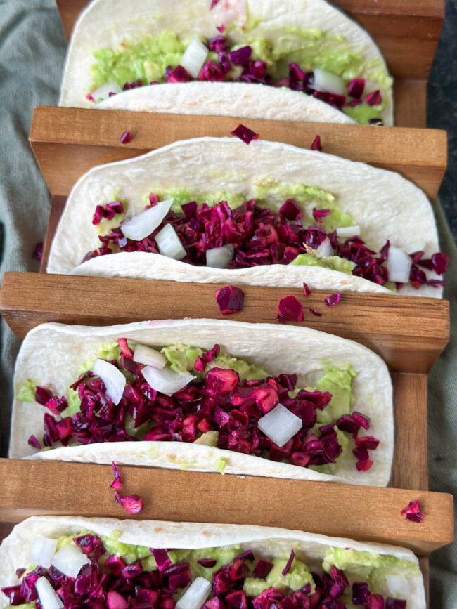 recept taco's met vegetarisch vlees van redefine meat © bettyskitchen.nl