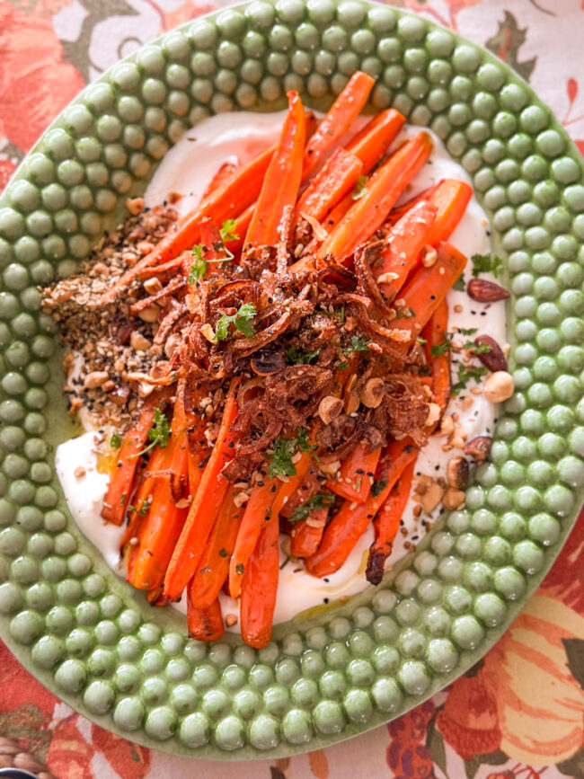 recept geroosterde wortels met yoghurt en dukkah © bettyskitchen.nl