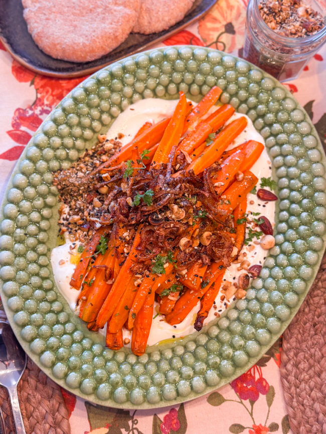 recept geroosterde wortels met yoghurt en dukkah © bettyskitchen.nl