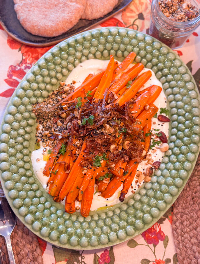 recept geroosterde wortels met yoghurt en dukkah © bettyskitchen.nl
