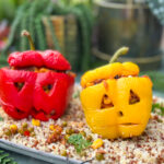 recept gevulde paprika's voor Halloween © bettyskitchen.nl