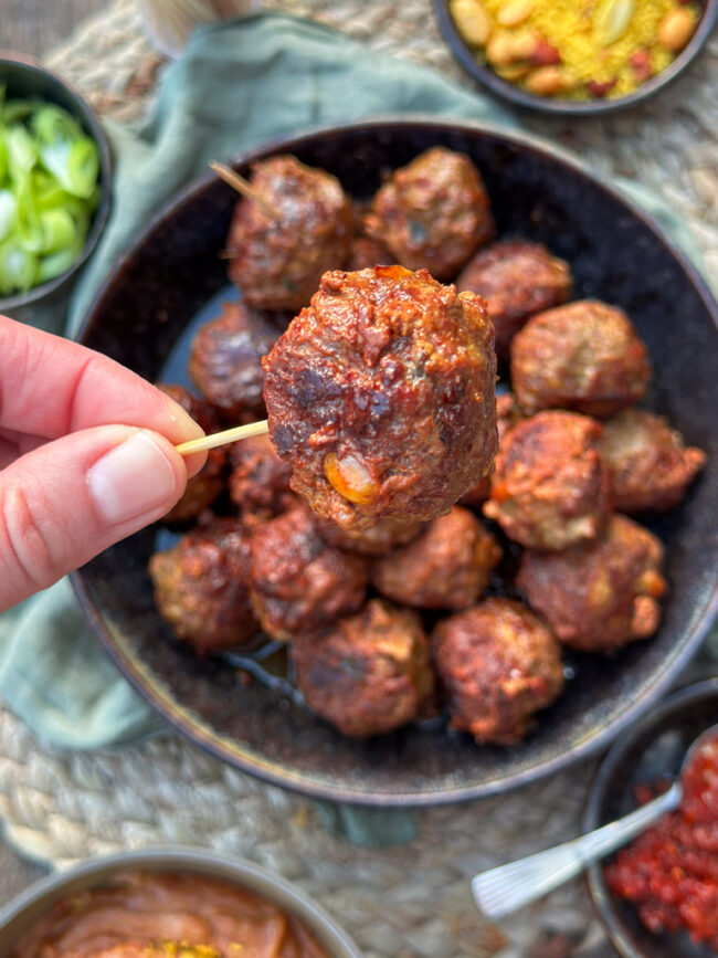 recept voor indonesische gehaktballetjes © bettysktichen.nl
