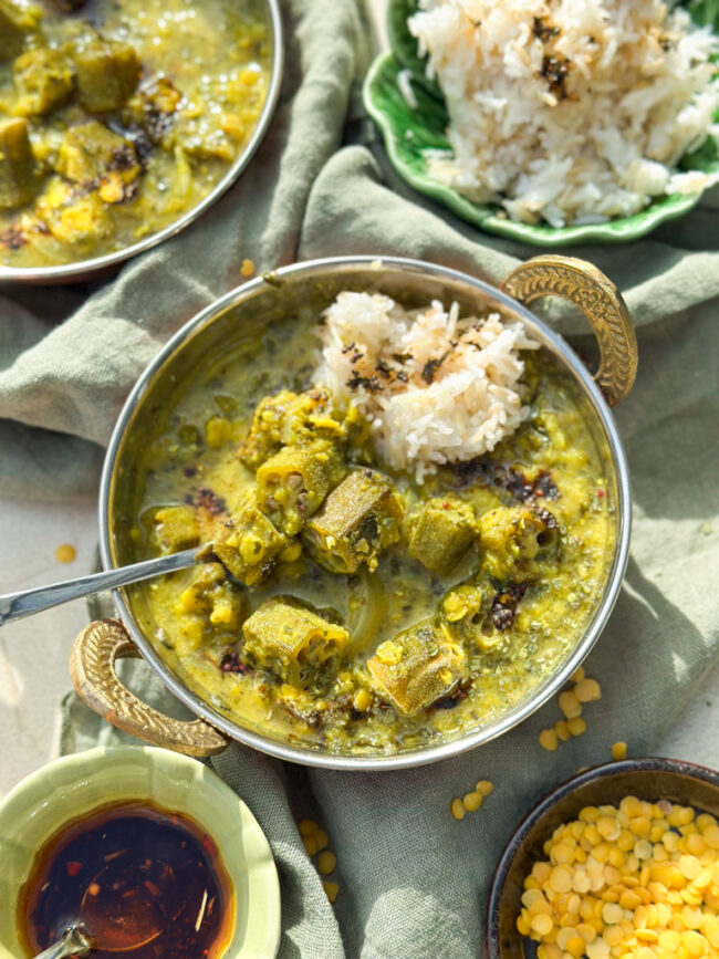 sambar curry met okra en kokosmelk © bettyskitchen.nl