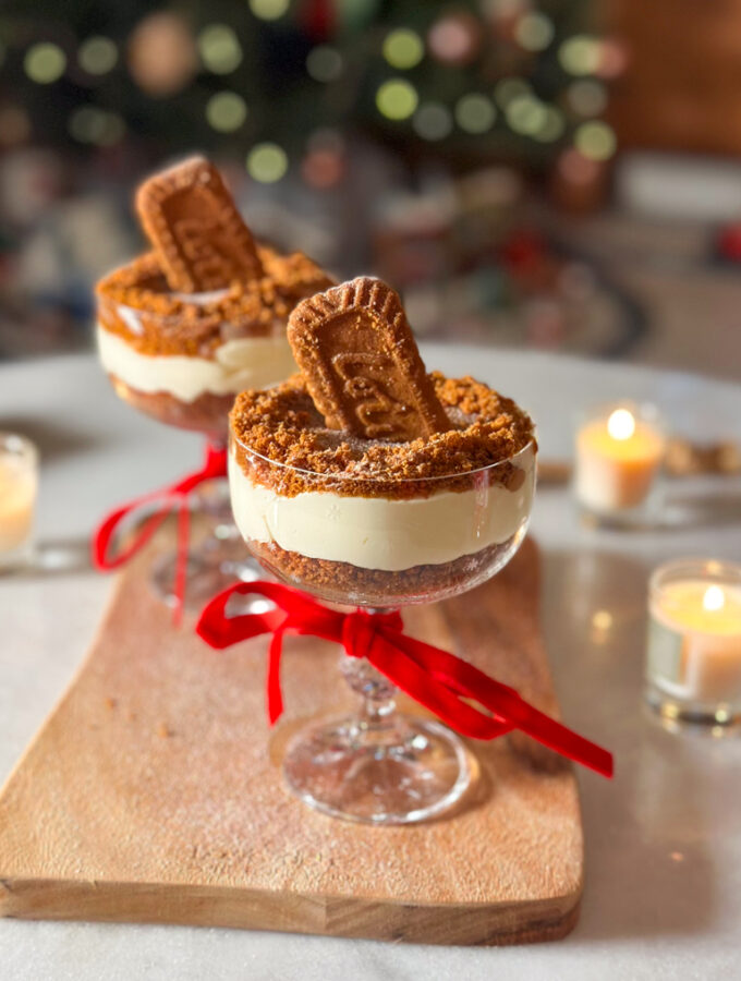 recept no bake speculoos cheesecakes in glaasjes © bettyskitchen.nl