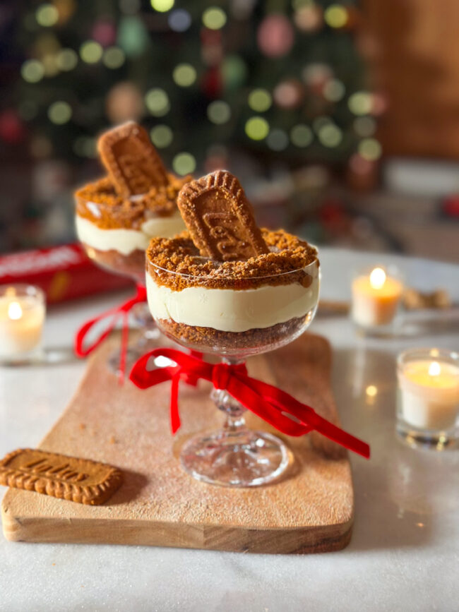 recept no bake speculoos cheesecakes in glaasjes © bettyskitchen.nl