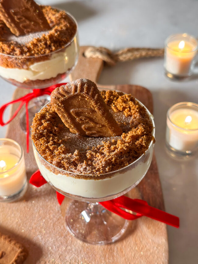recept no bake speculoos cheesecakes in glaasjes © bettyskitchen.nl