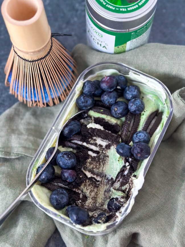 Japanse cheescake met oreo koekjes