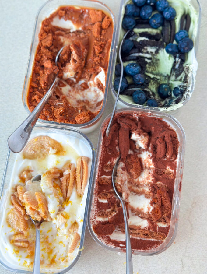 Japanse viral yoghurt cheesecake met speculoos koekjes © bettyskitchen