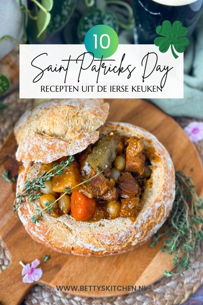 10x recepten voor Saint Patricks Day © bettykitchen.nl