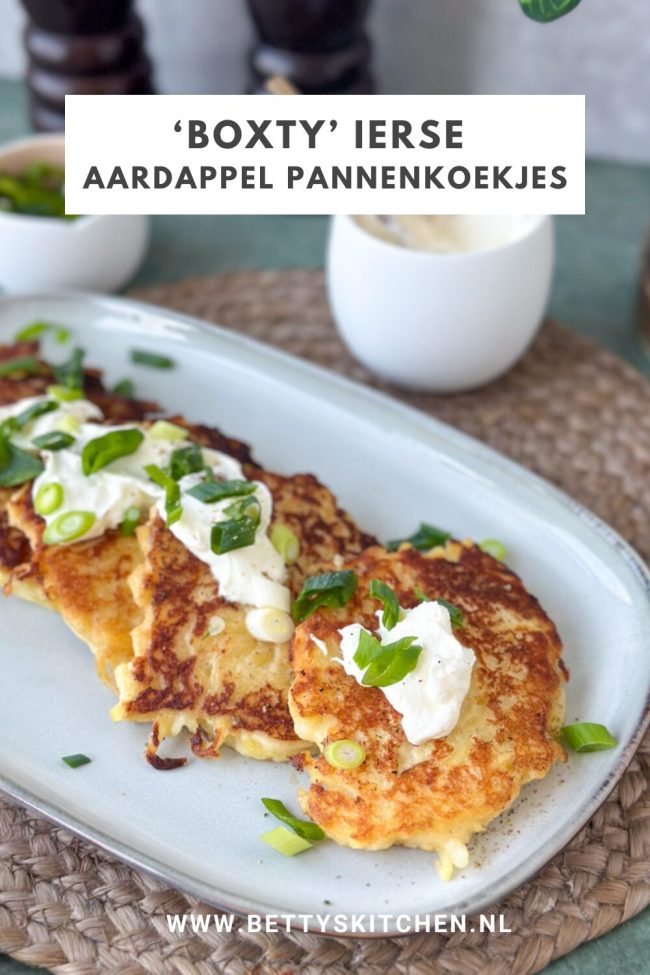 recept boxty aardappel pannenkoekjes © bettyskitchen.nl