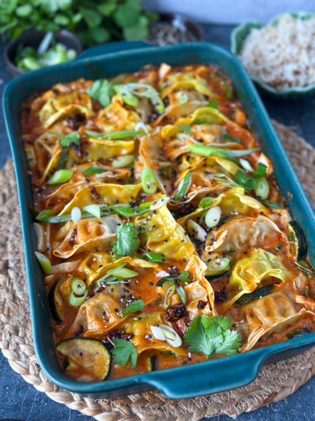 recept voor Dumpling Traybake © bettyskitchen.nl