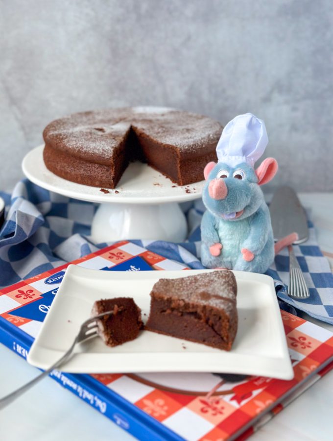 Le gâteau de Gusteau chocolade kastanje taart ratatouille © bettyskitchen.nl
